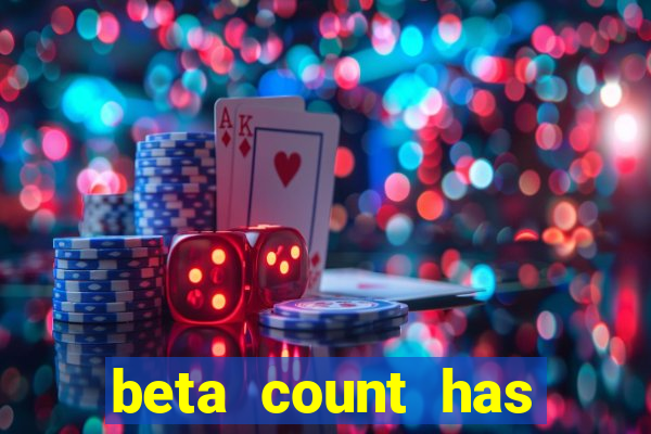 beta count has changed pt br